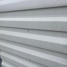 Mossy Steel Shed Cleaned in Cary, NC 7